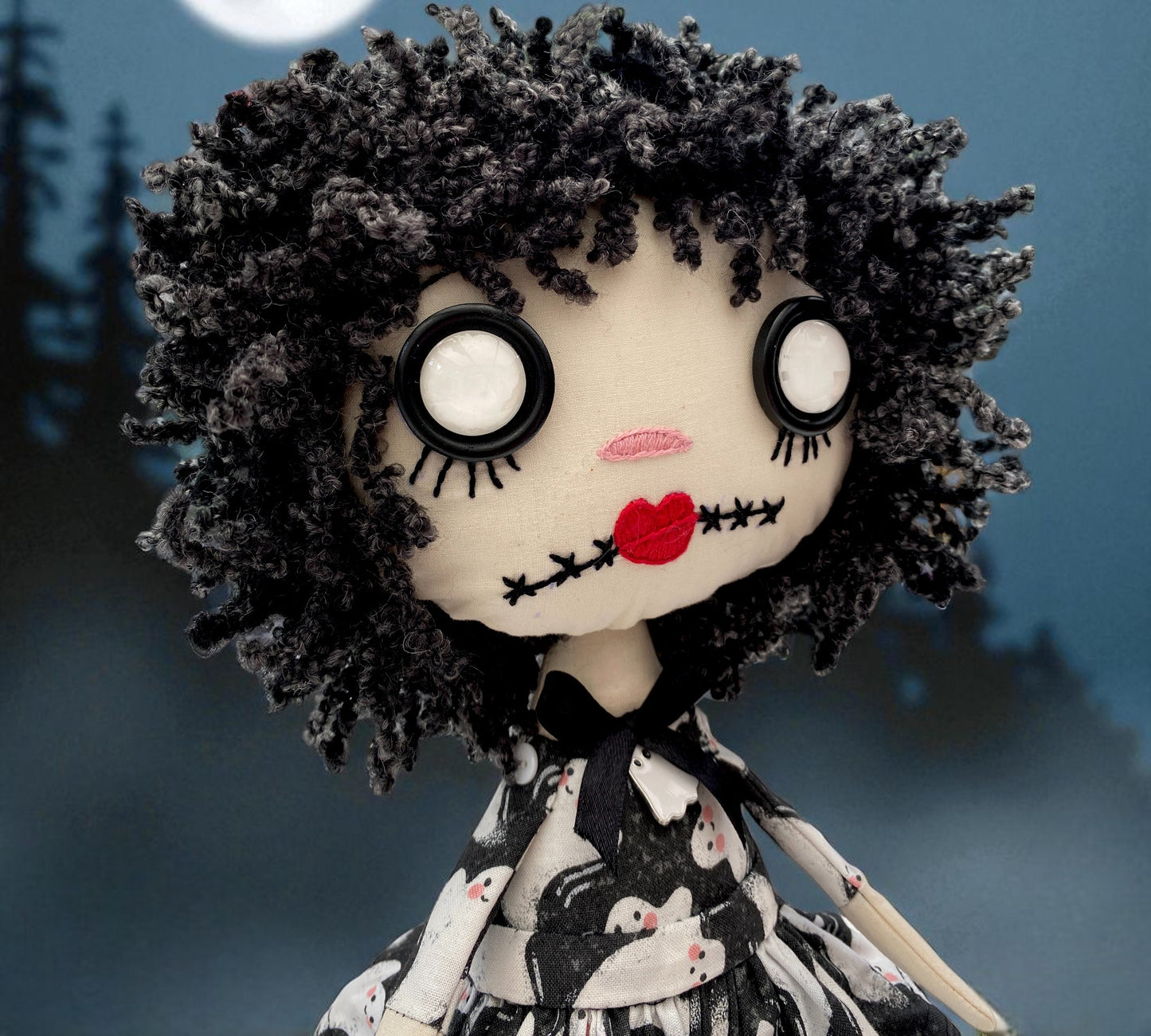 Ghostly Margo-Rose Gothic Collectable Oddity Doll