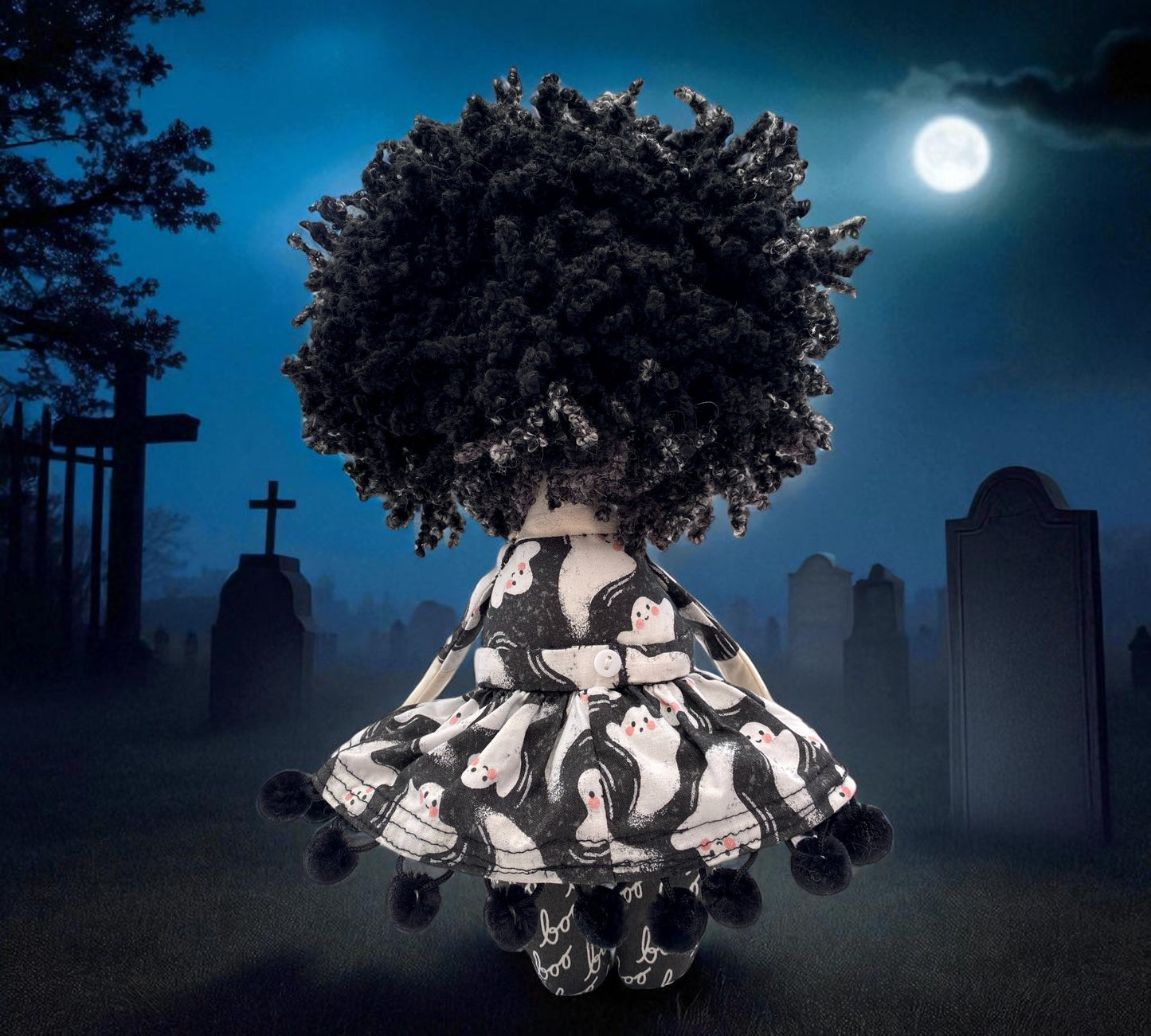 Ghostly Margo-Rose Gothic Collectable Oddity Doll