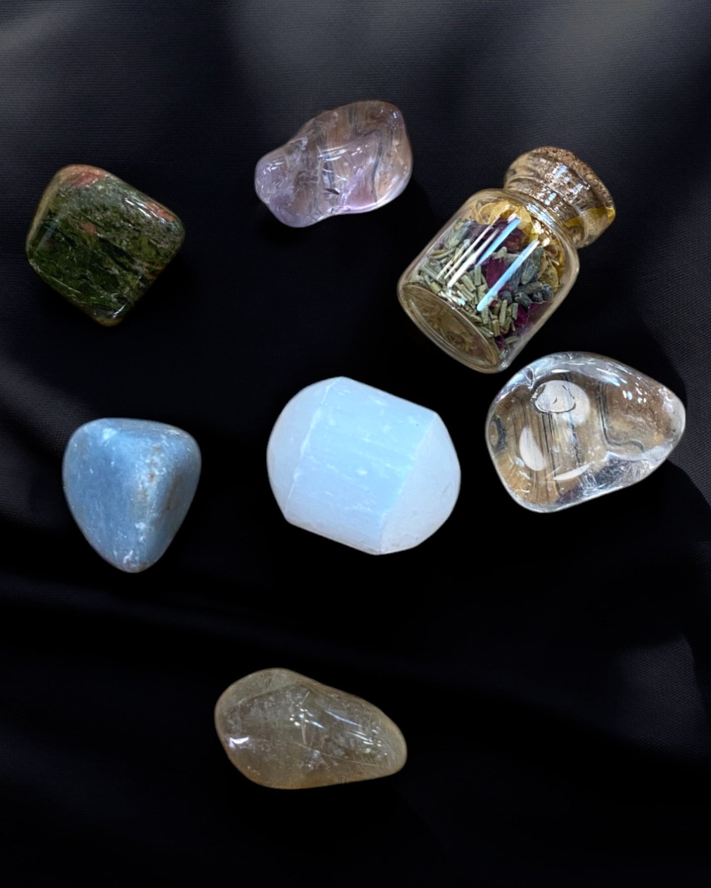 Meditation Enhancement Crystal Healing Kit