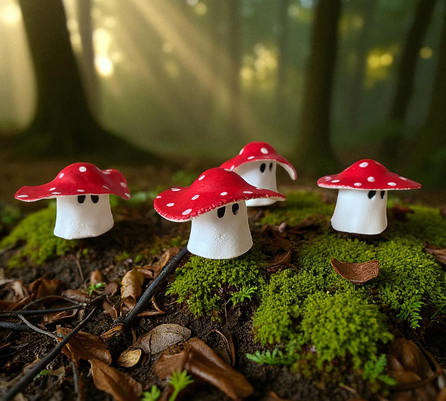 Mushroom Ghosts