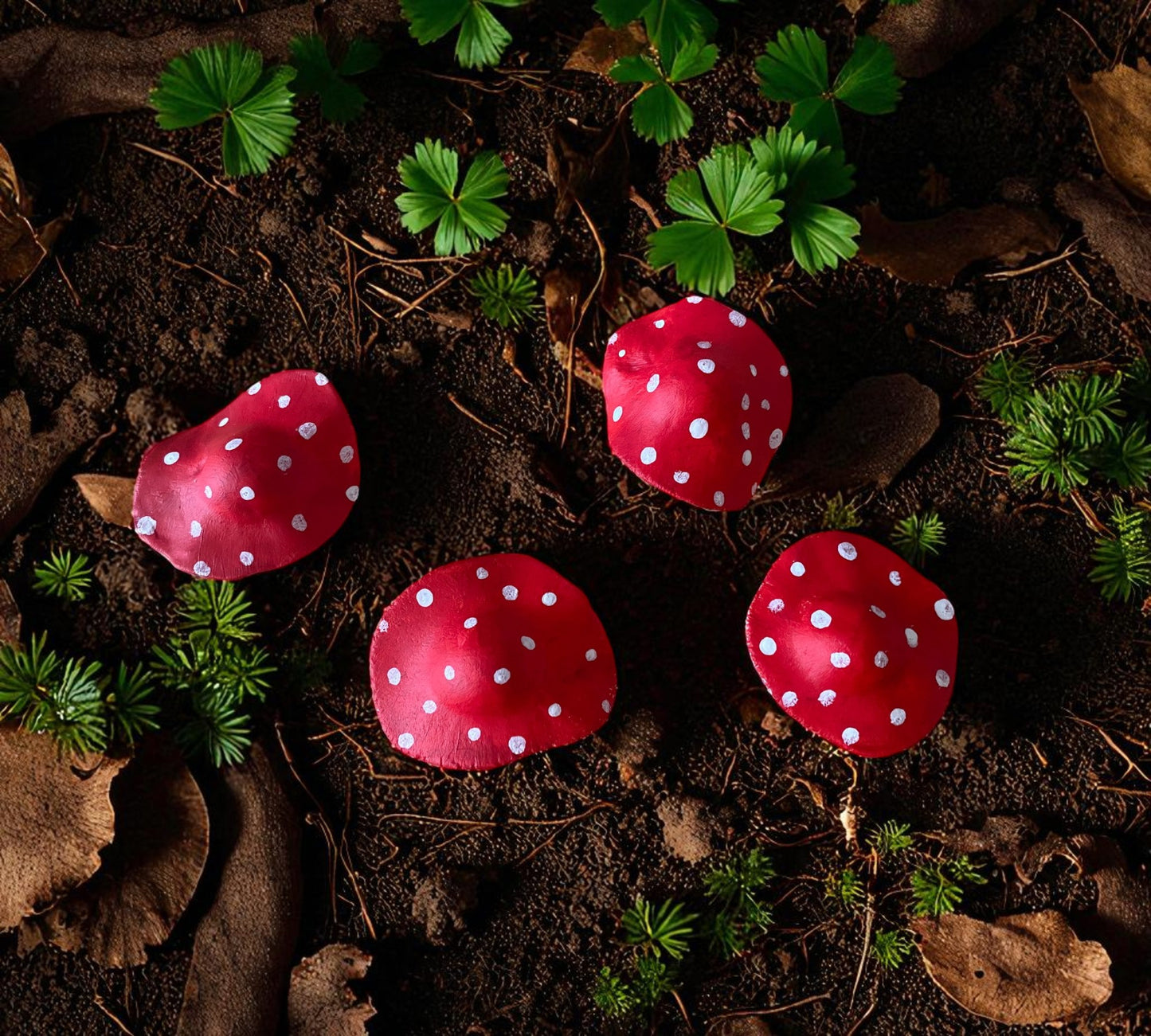 Mushroom Ghosts