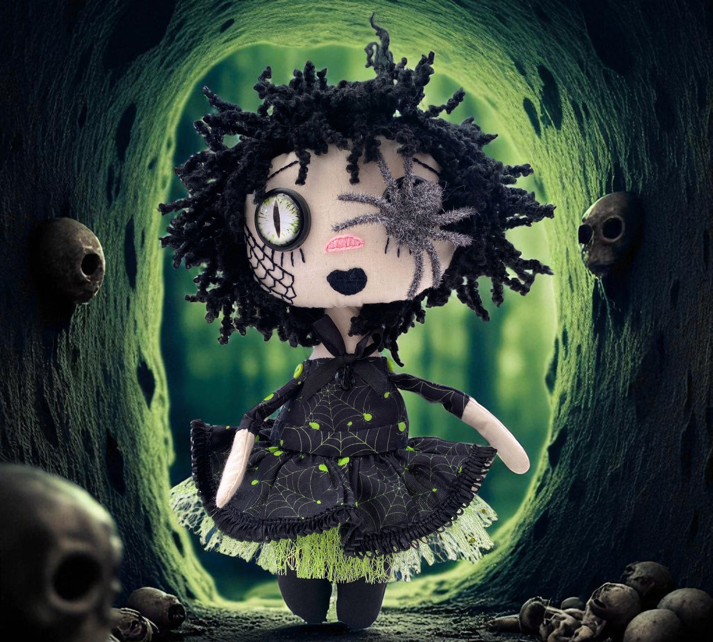 Incy Wincy Margo-Rose Gothic Collectable Oddity Doll