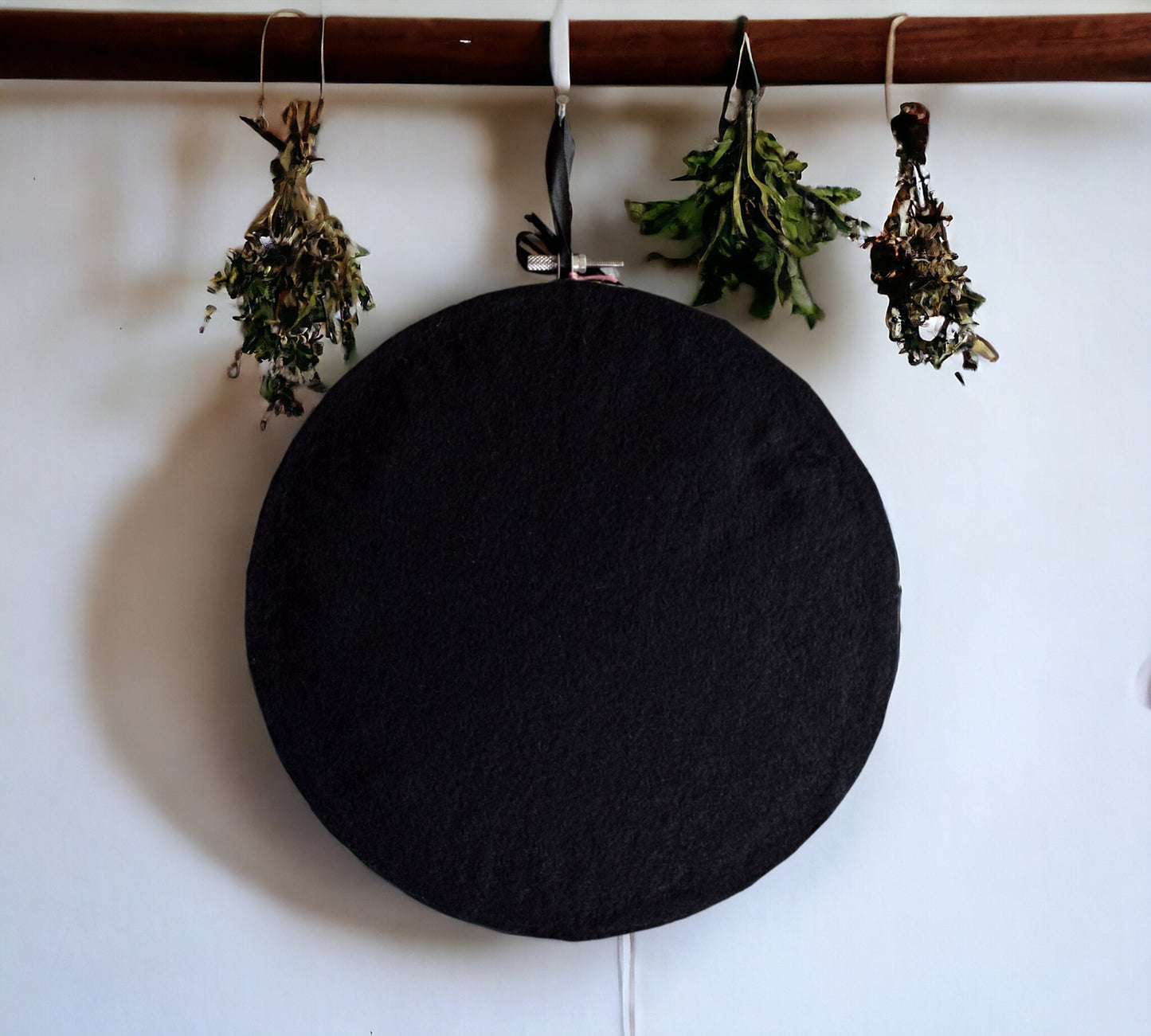 Screaming Skull Embroidered Wall Art