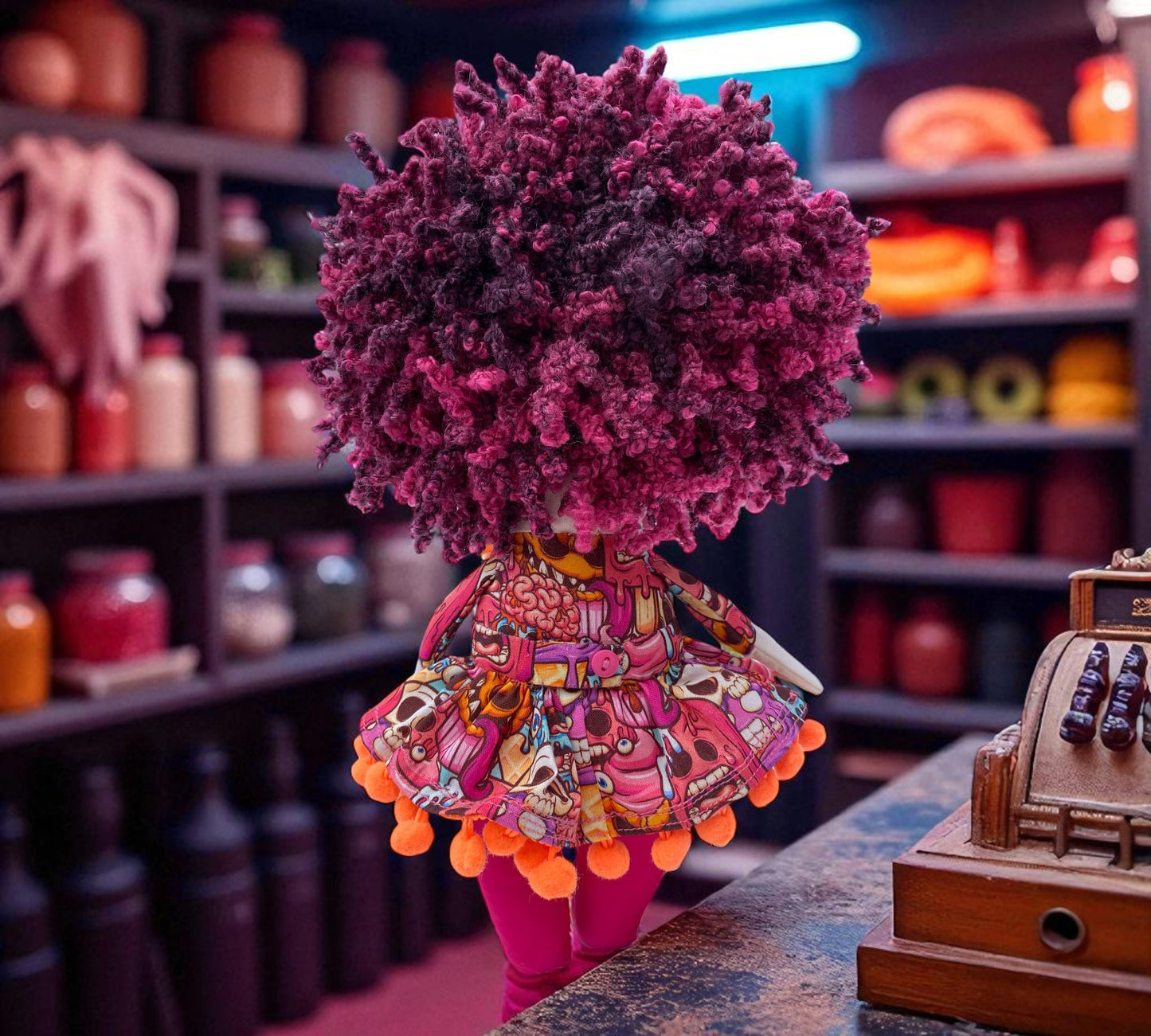 Terrifying Treats Margo-Rose Gothic Collectable Oddity Doll