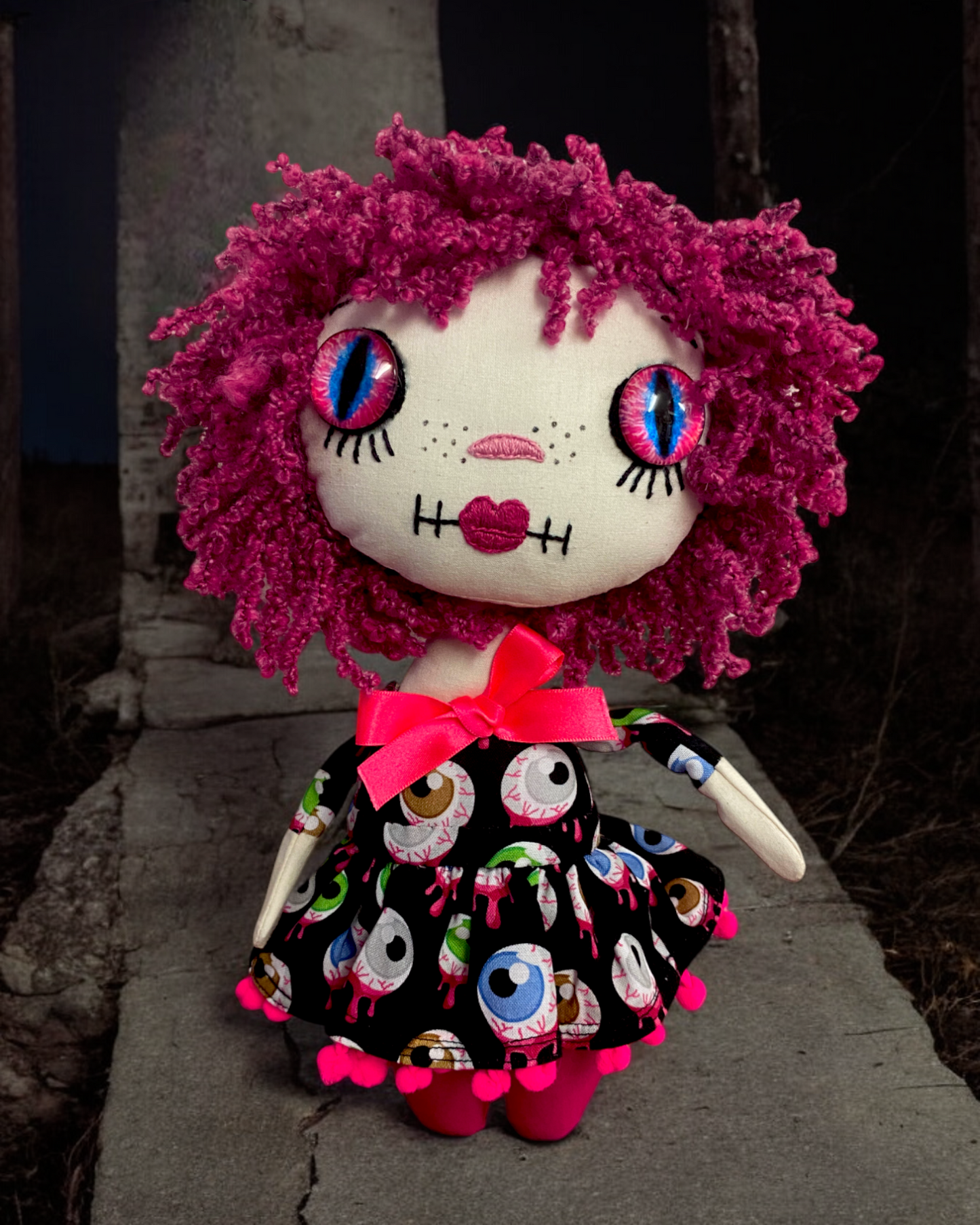 Eyeball Margo-Rose Gothic Oddity Doll