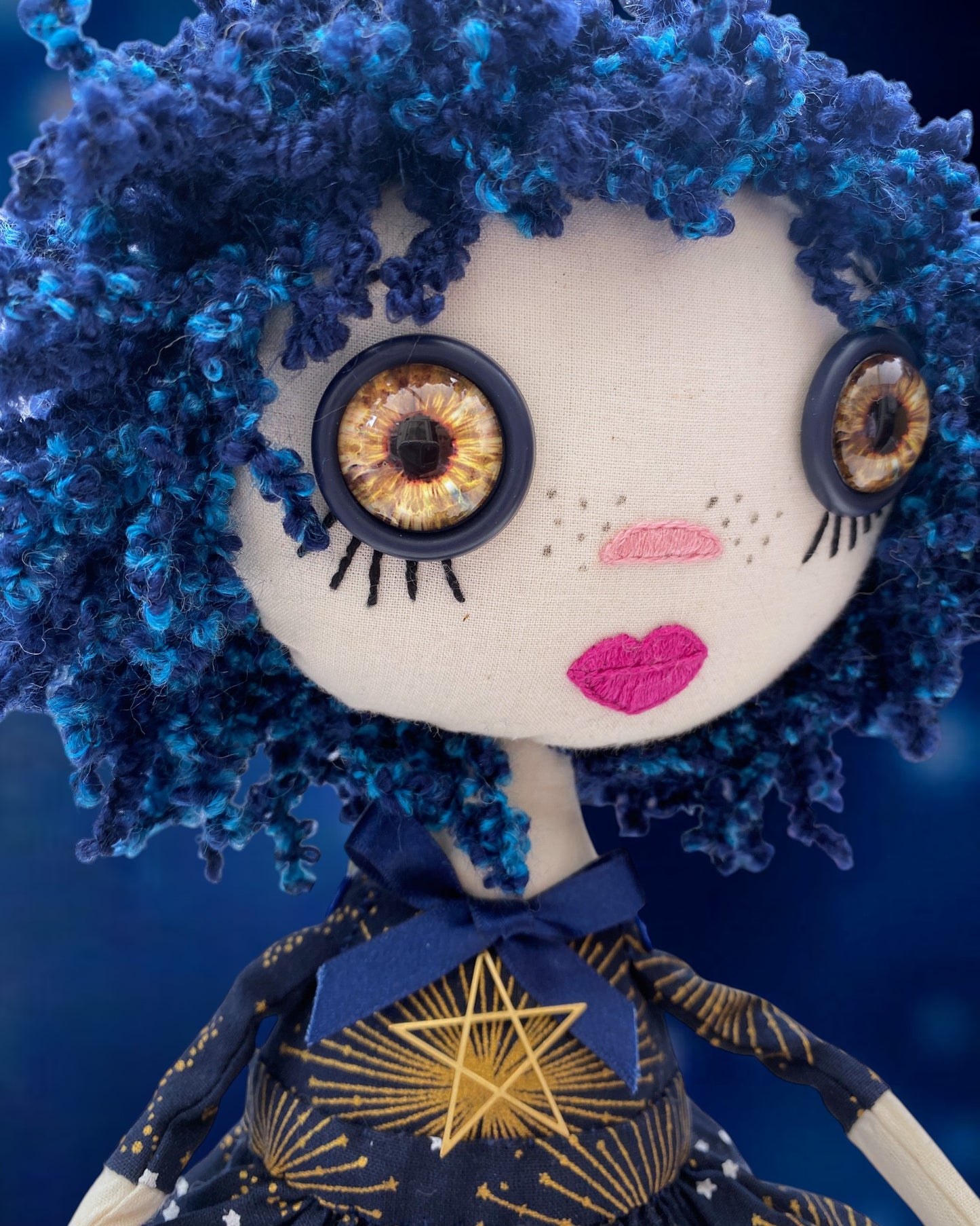 Golden Galaxy Margo-Rose Gothic Collectable Oddity Doll