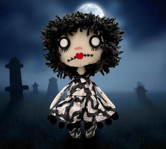 Ghostly Margo-Rose Gothic Collectable Oddity Doll