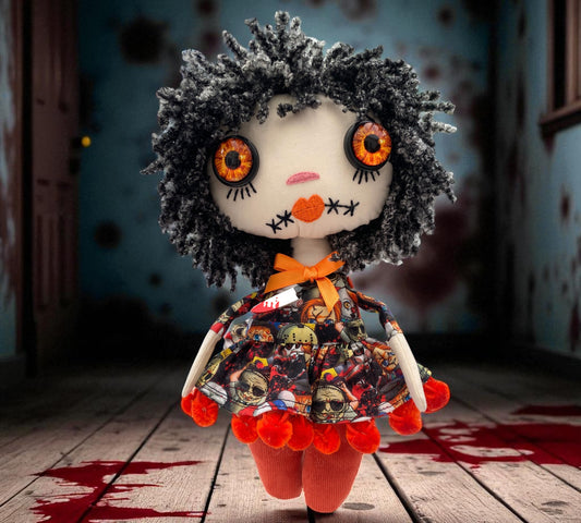 Horror Film Margo-Rose Gothic Collectable Oddity Doll