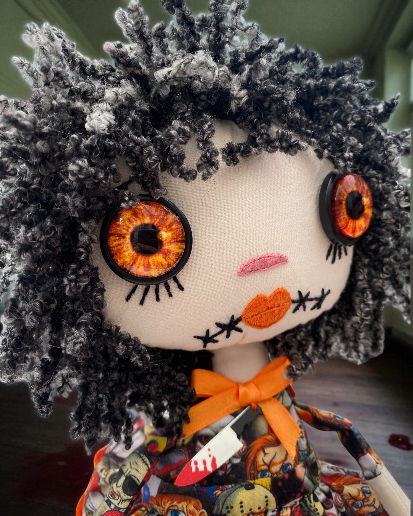 Horror Film Margo-Rose Gothic Collectable Oddity Doll