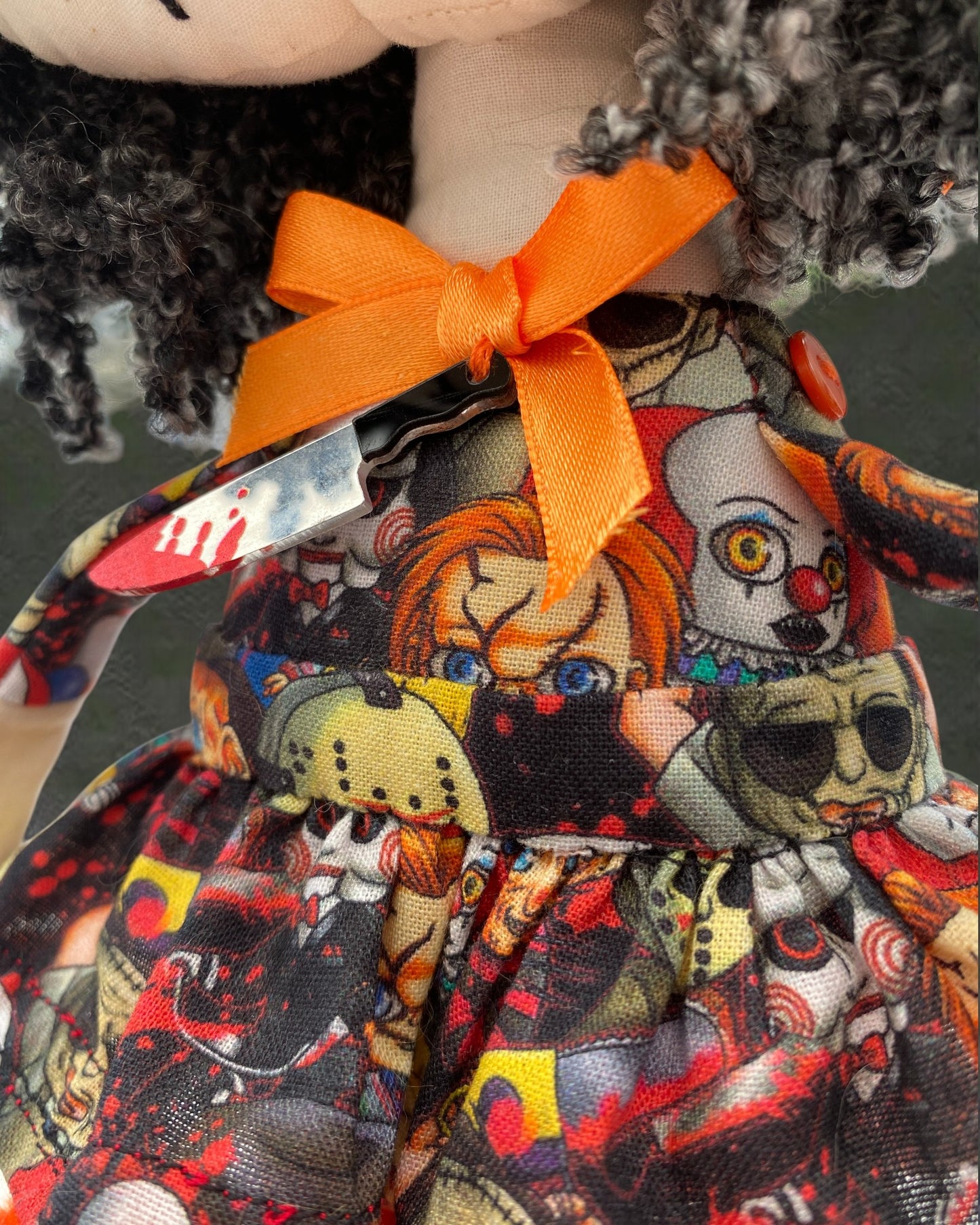 Horror Film Margo-Rose Gothic Collectable Oddity Doll