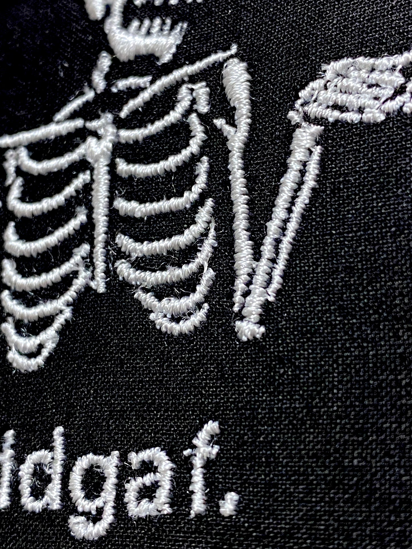 I Don't Give a F*ck (idgaf) Embroidered Wall Art
