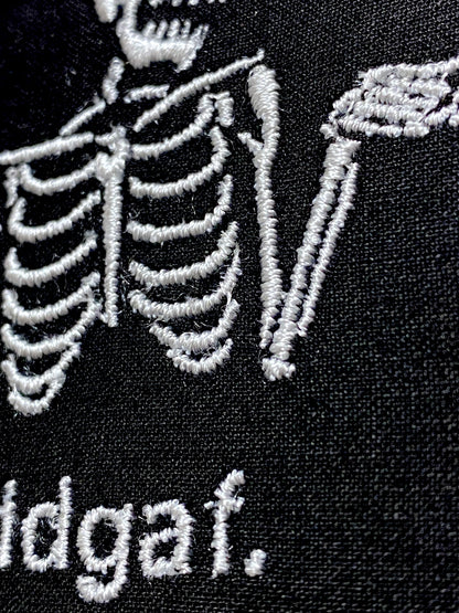I Don't Give a F*ck (idgaf) Embroidered Wall Art