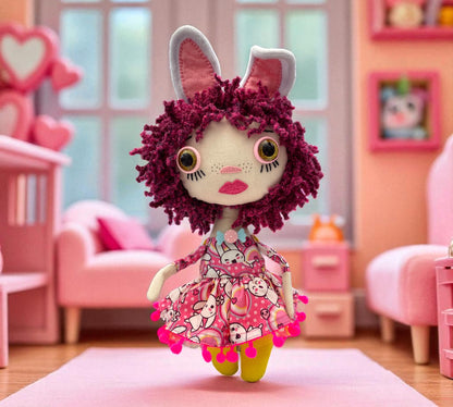 Kawaii Margo-Rose Gothic Collectable Oddity Doll