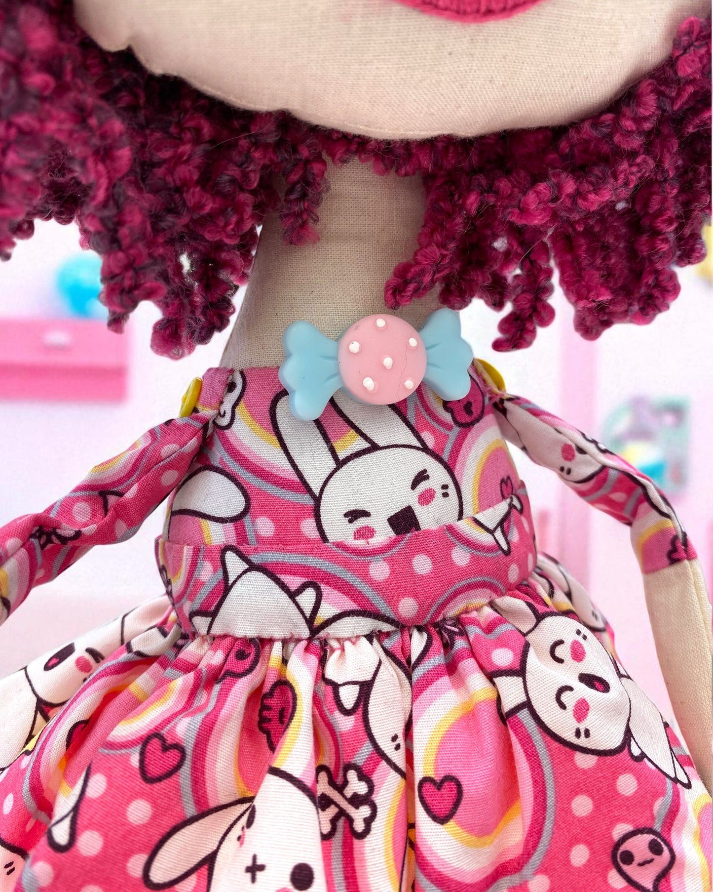 Kawaii Margo-Rose Gothic Collectable Oddity Doll