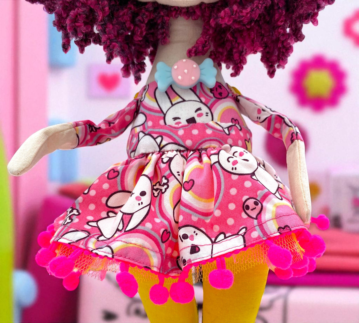 Kawaii Margo-Rose Gothic Collectable Oddity Doll