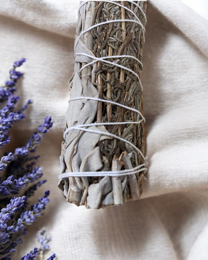 White Sage and Lavender Smudge Cleansing Sticks