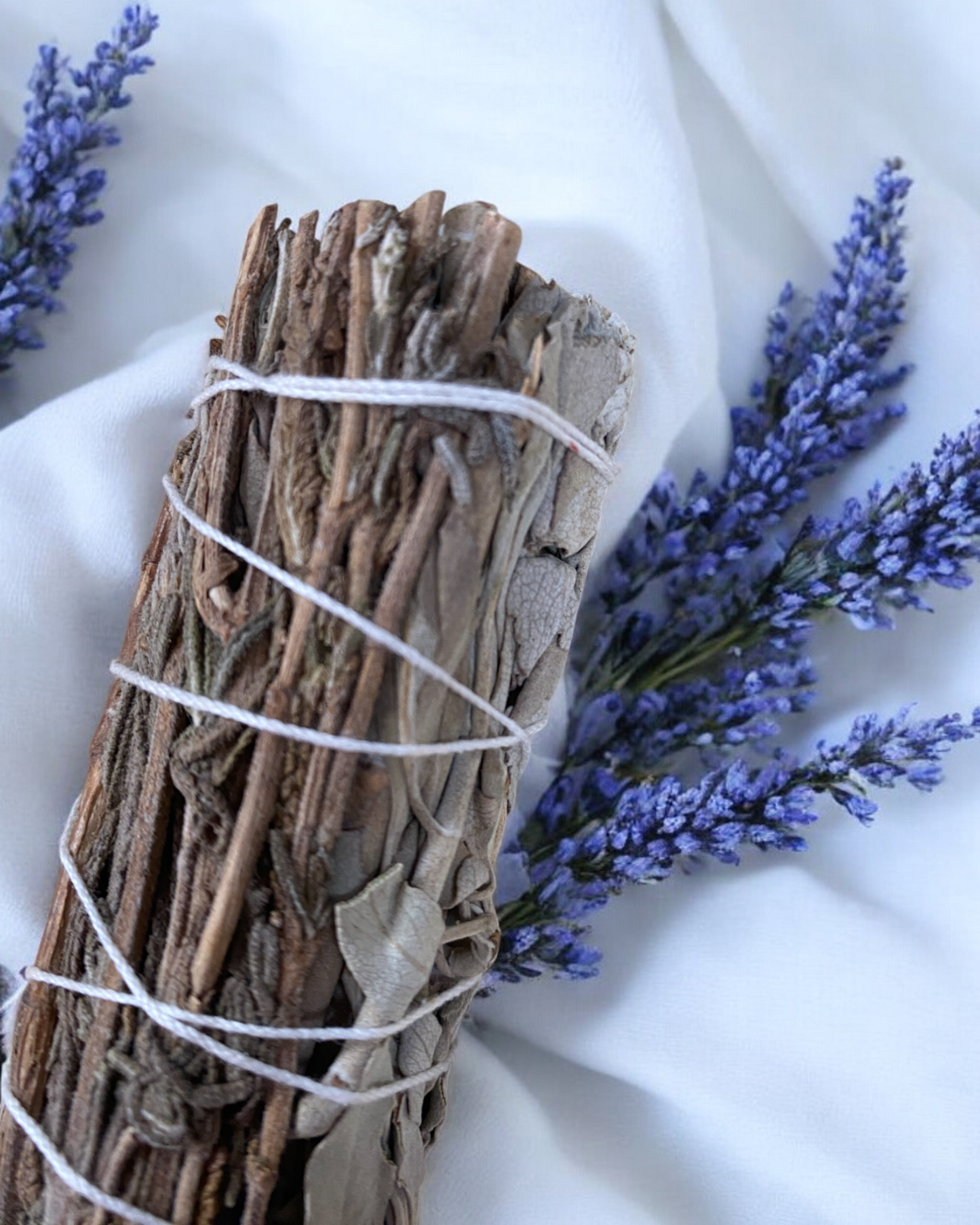 White Sage and Lavender Smudge Cleansing Sticks