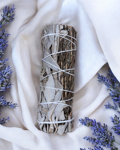 White Sage and Lavender Smudge Cleansing Sticks