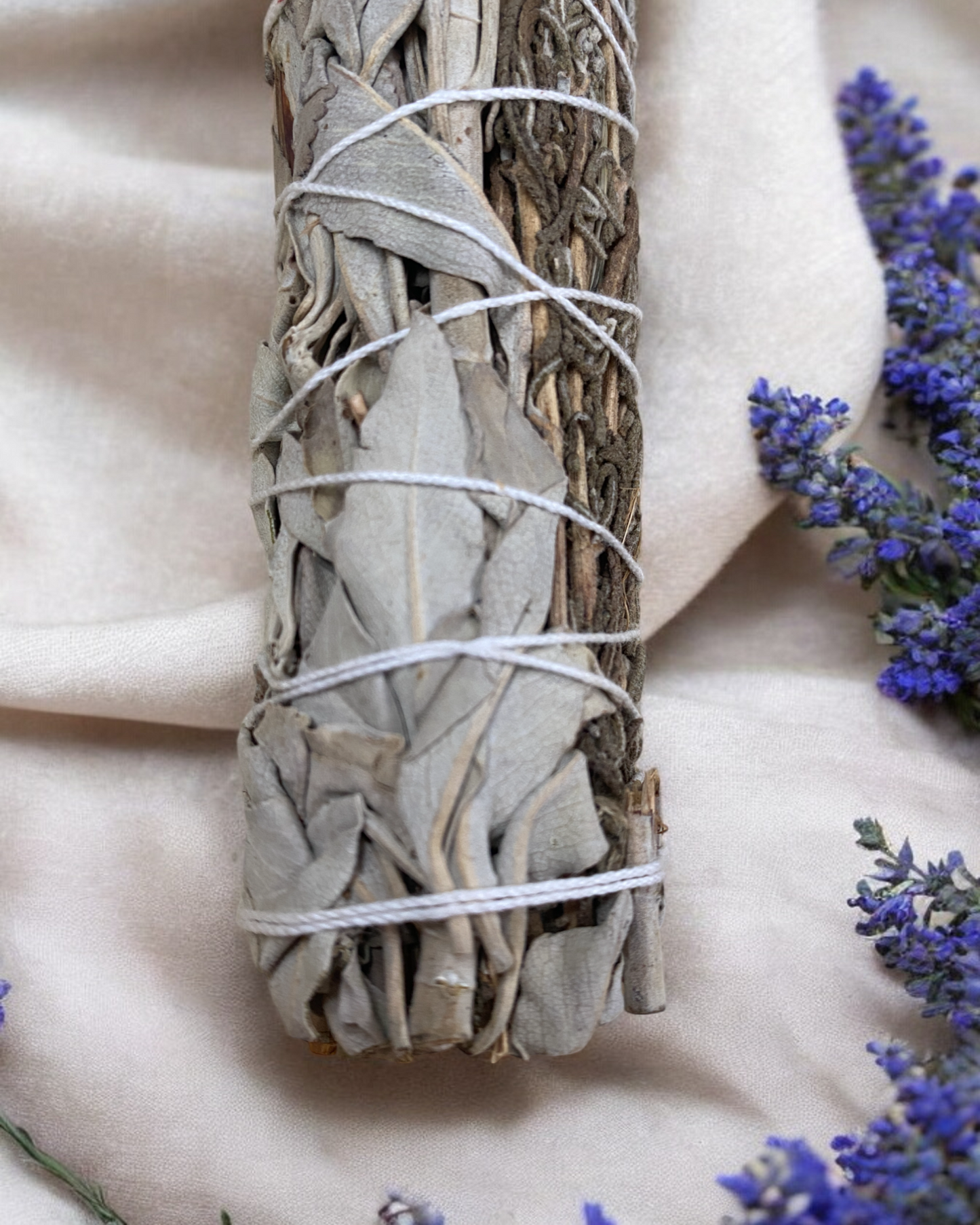 White Sage and Lavender Smudge Cleansing Sticks