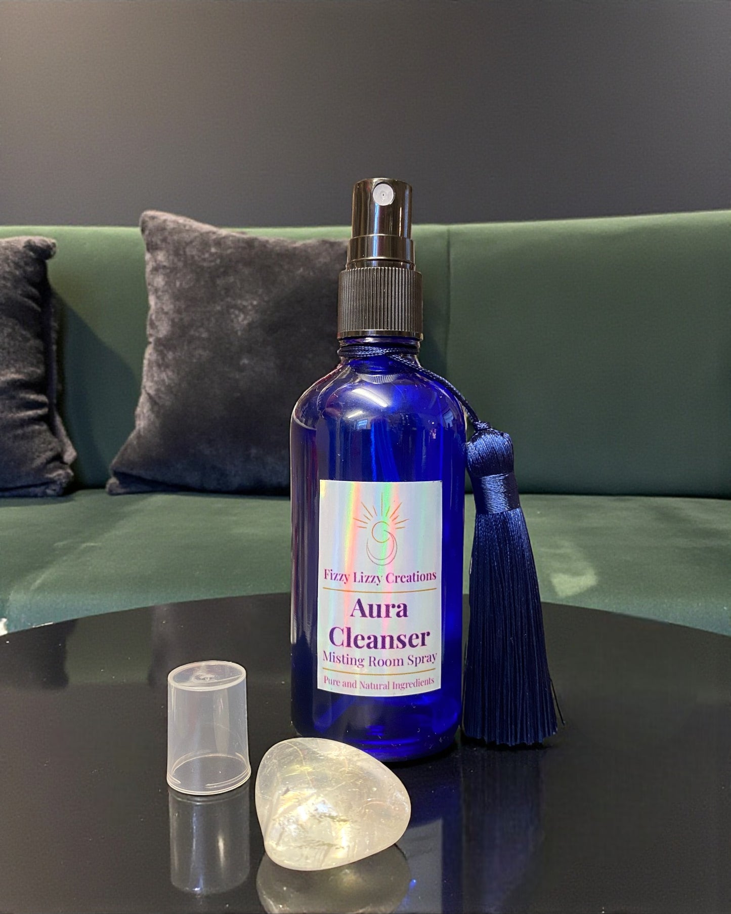 Essential Oil and Crystal Infused Room Sprays