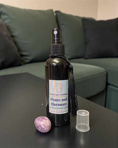 Essential Oil and Crystal Infused Room Sprays