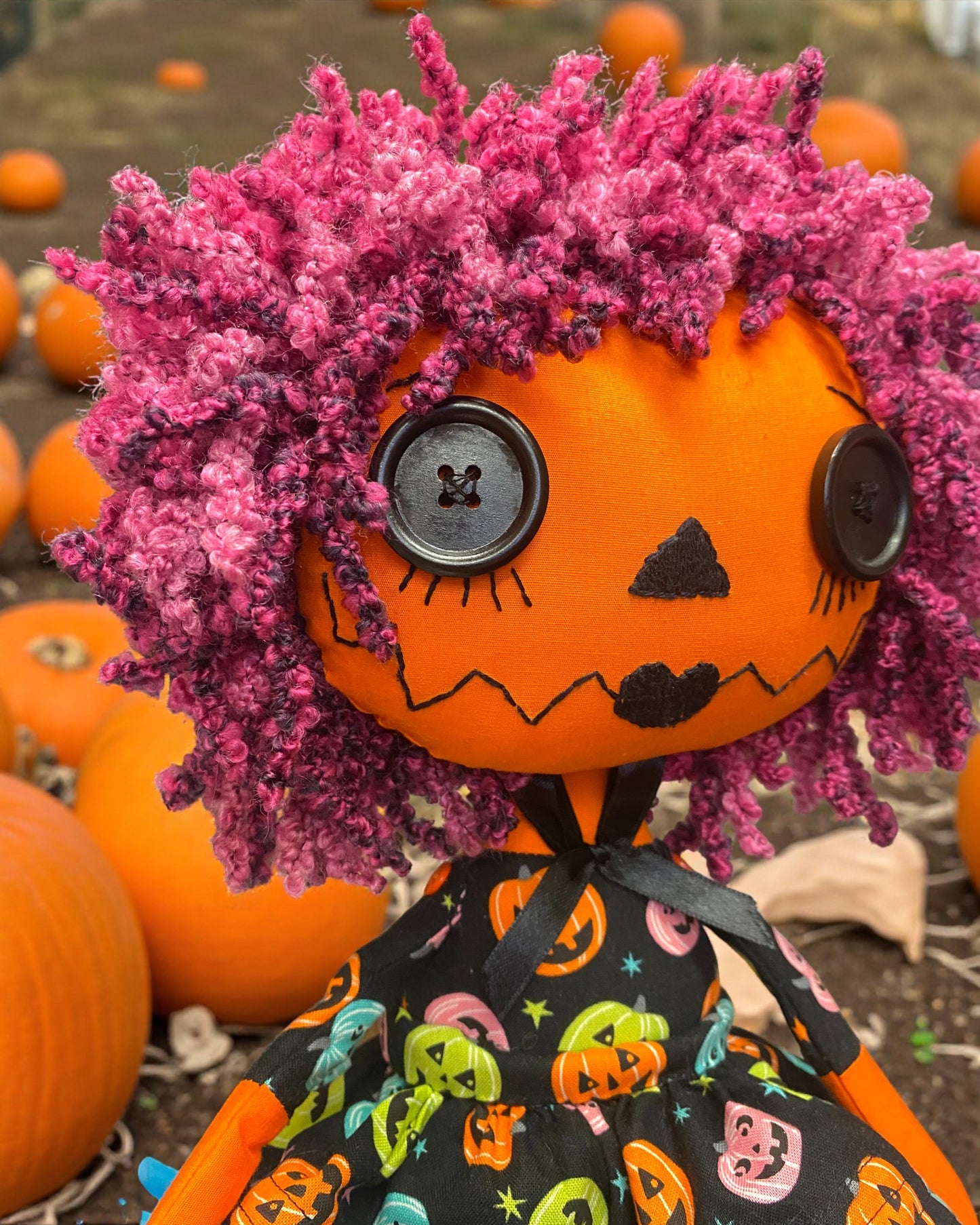 Pumpkin Patch Margo-Rose Gothic Collectable Oddity Doll