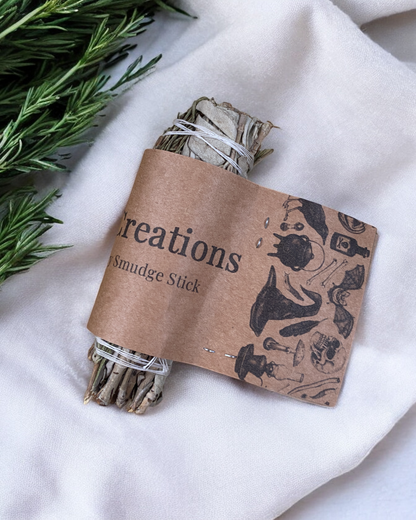 White Sage and Rosemary Smudge Cleansing Sticks