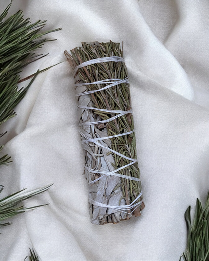 White Sage and Rosemary Smudge Cleansing Sticks