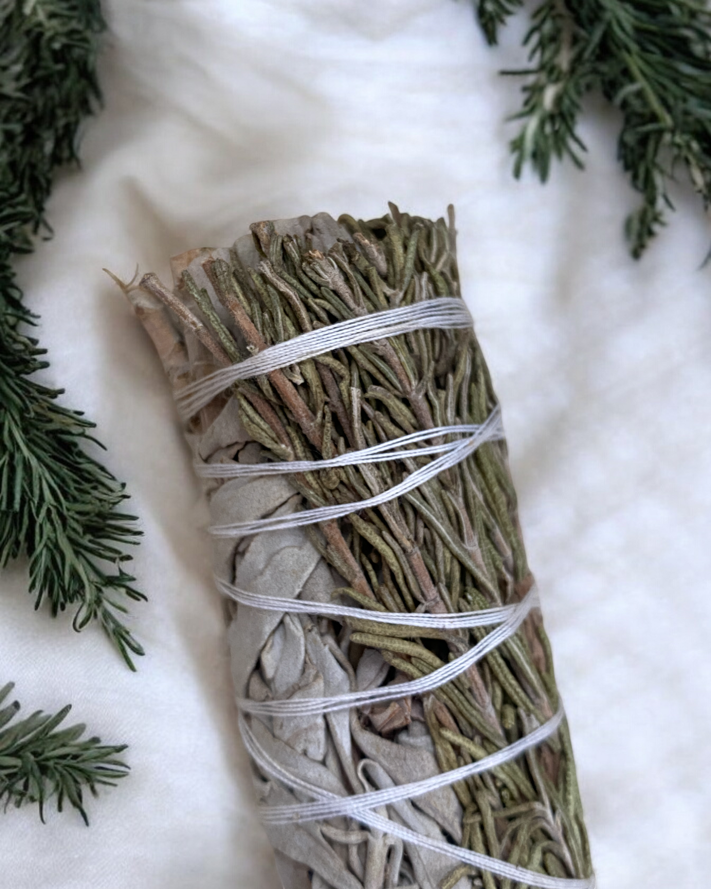 White Sage and Rosemary Smudge Cleansing Sticks