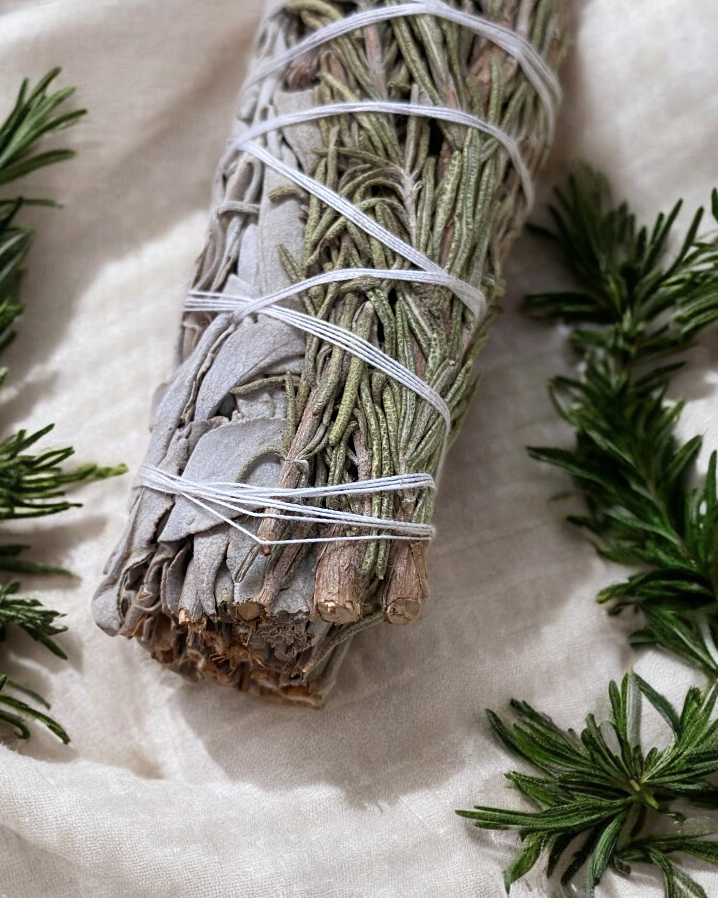 White Sage and Rosemary Smudge Cleansing Sticks