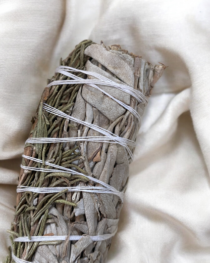 White Sage and Rosemary Smudge Cleansing Sticks