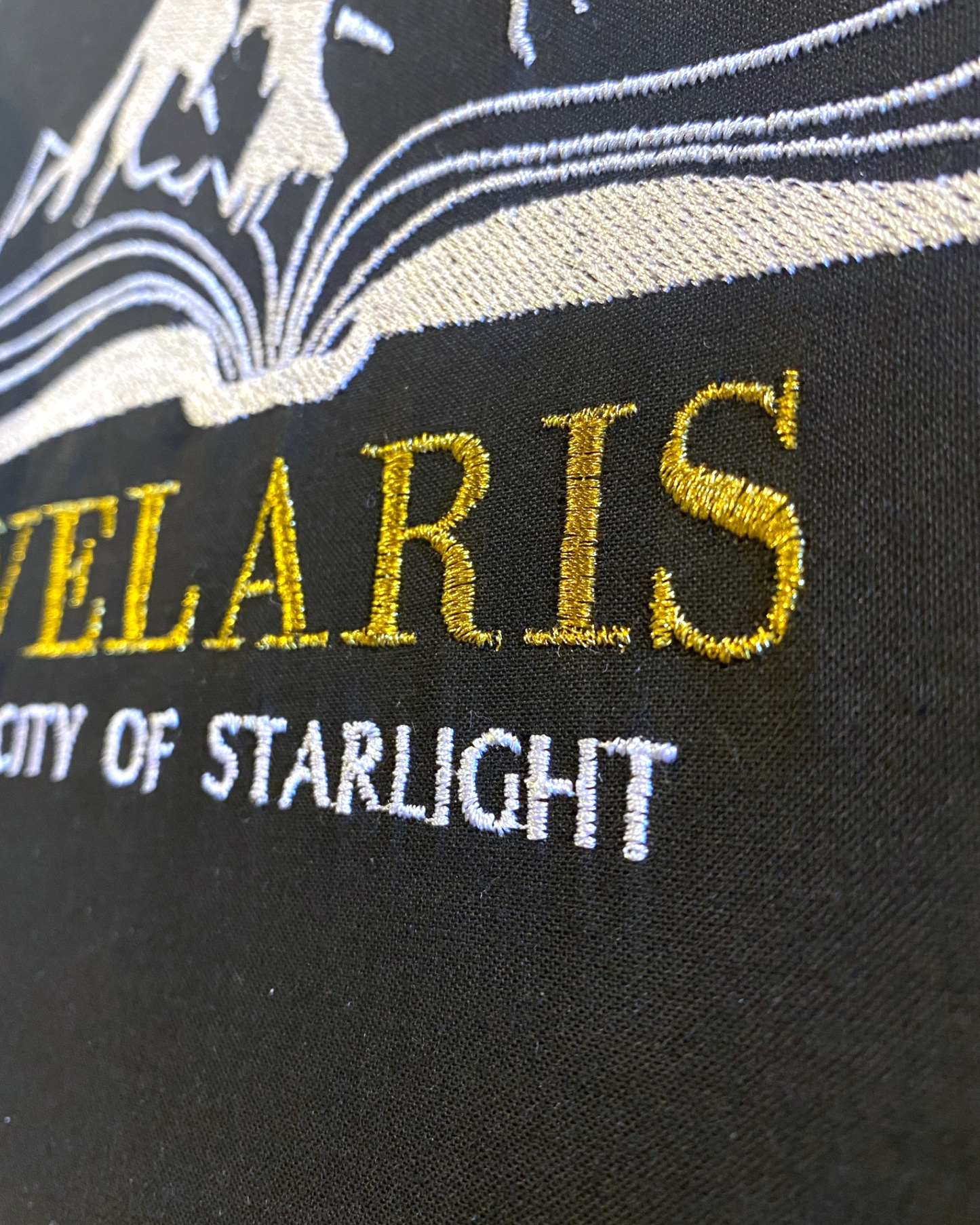 Velaris City of Starlight Embroidered Wall Art