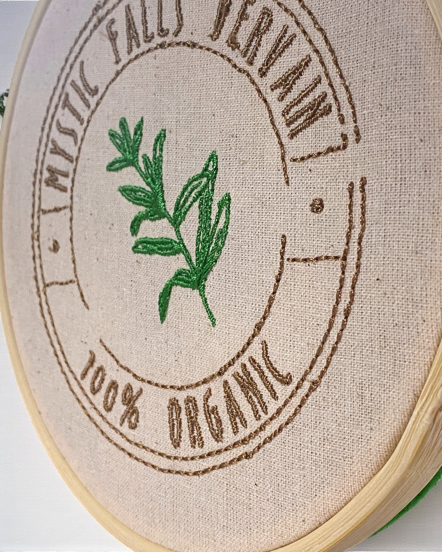 Vervain Embroidered Wall Art