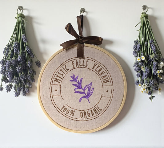 Vervain Embroidered Wall Art