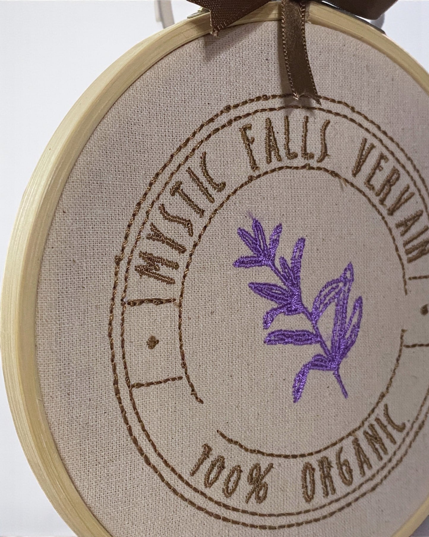 Vervain Embroidered Wall Art