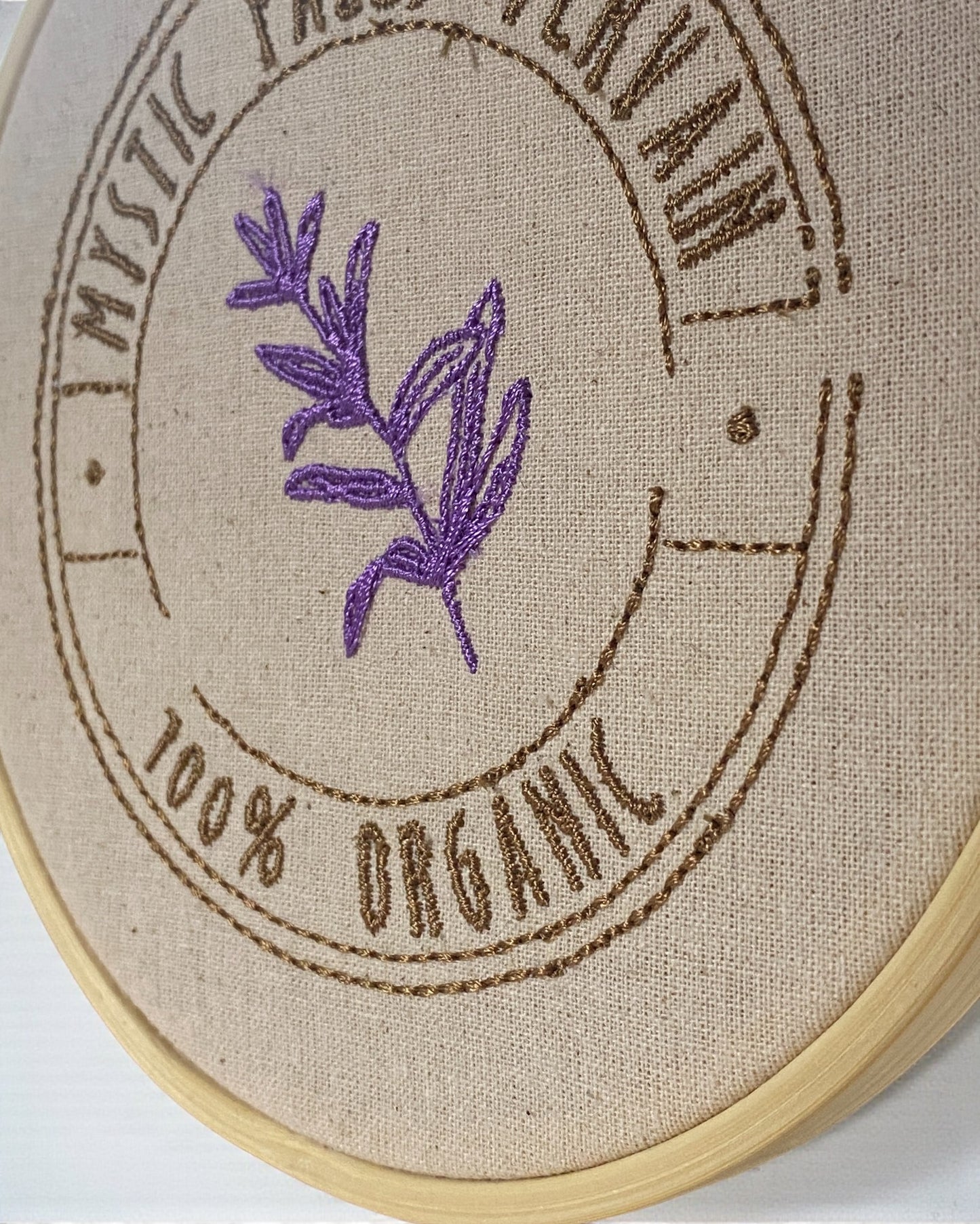 Vervain Embroidered Wall Art