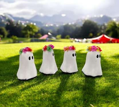 Woodstock Flower Crown Ghosts